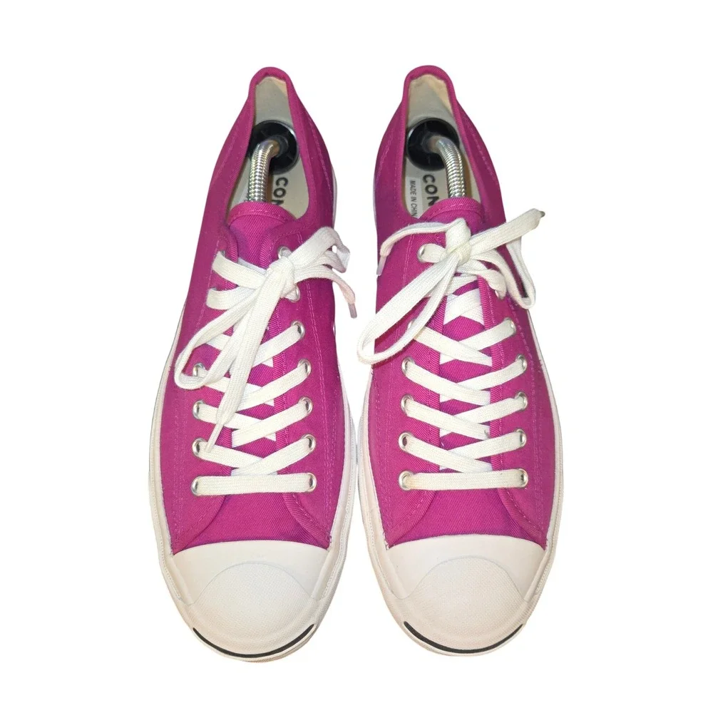 Converse Jack Purcell Ox Sneakers Unisex M10.5/W12 Cactus Flower & White 168517C